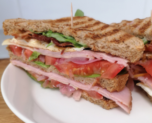 Club sandwich Extrapalvikinkusta