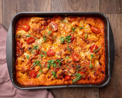 Extra Palvikinkku-lasagne