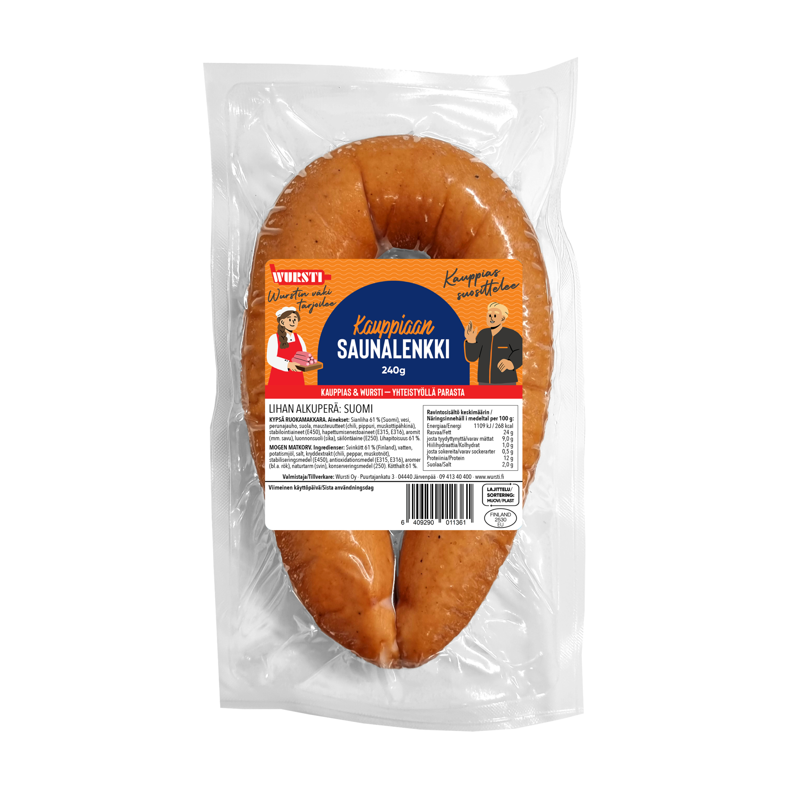 Kauppiaan saunalenkki Kauppiaan saunalenkki
