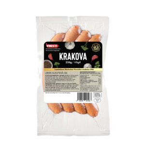 Wurstin maukas Krakova nakki sopii hyvin grilliin